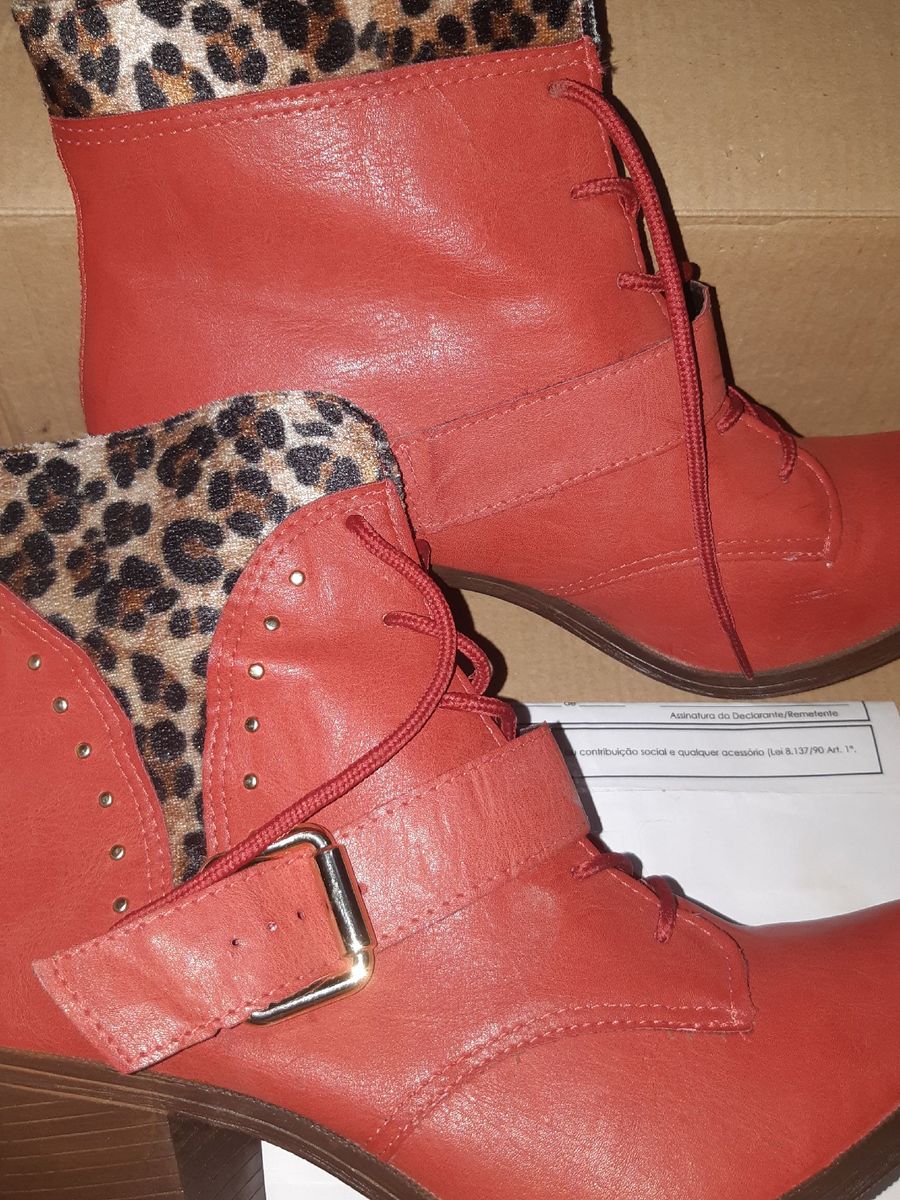 bota mississipi vermelha