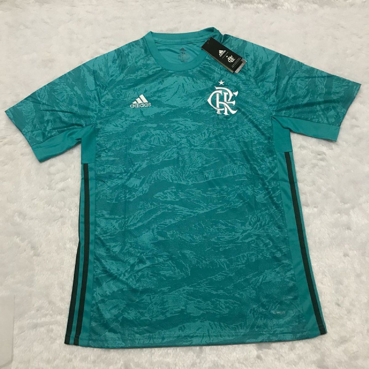 blusa verde adidas