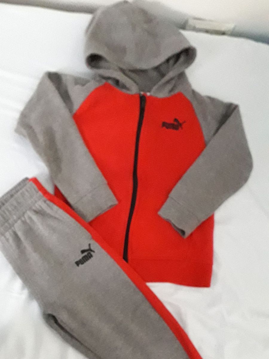 agasalho puma infantil masculino