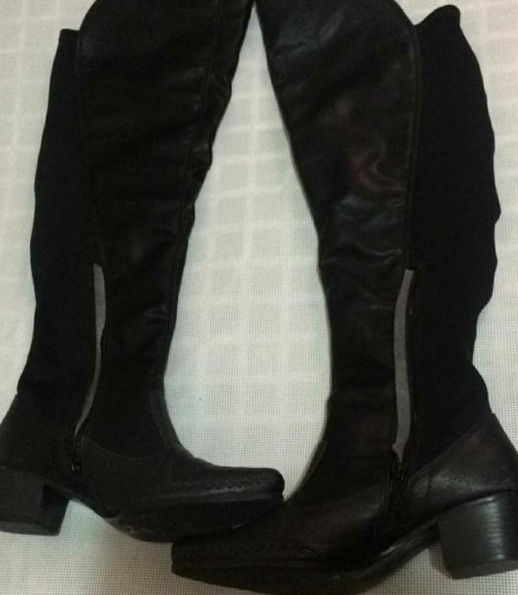 bota alta feminina