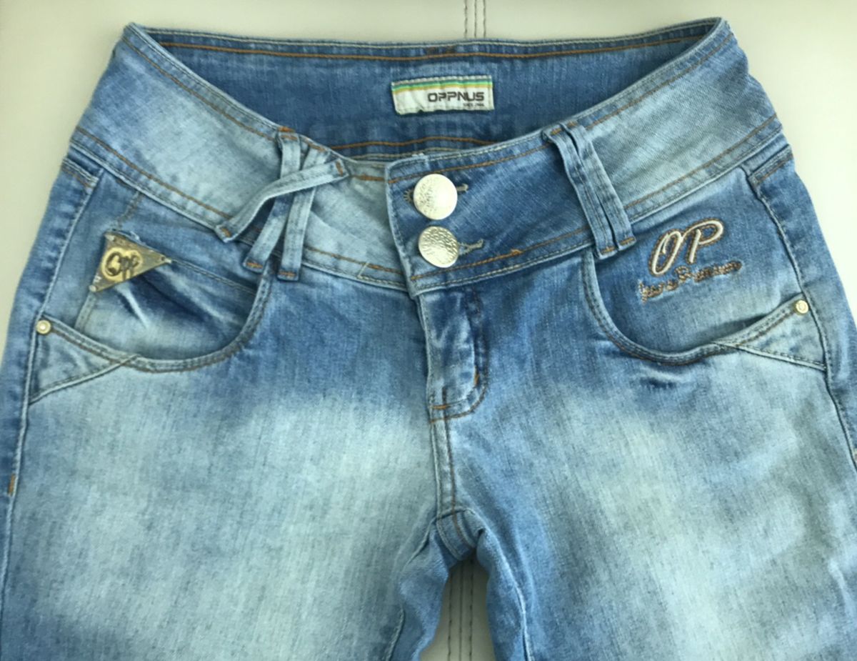 calça jeans da oppnus