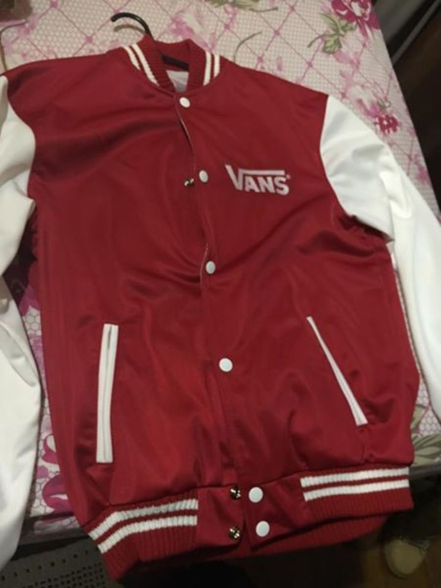 jaqueta bomber vans