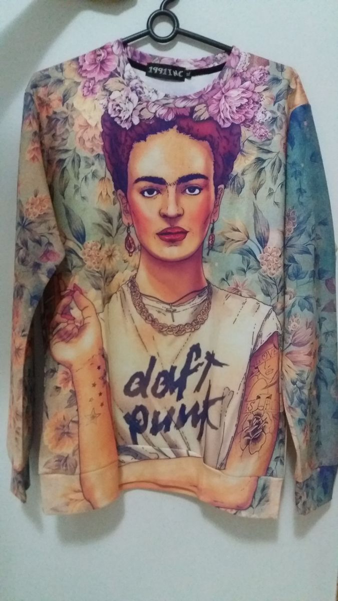 moletom frida kahlo forever 21