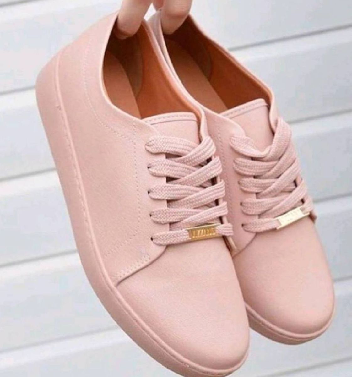 tenis vizzano veludo rosa