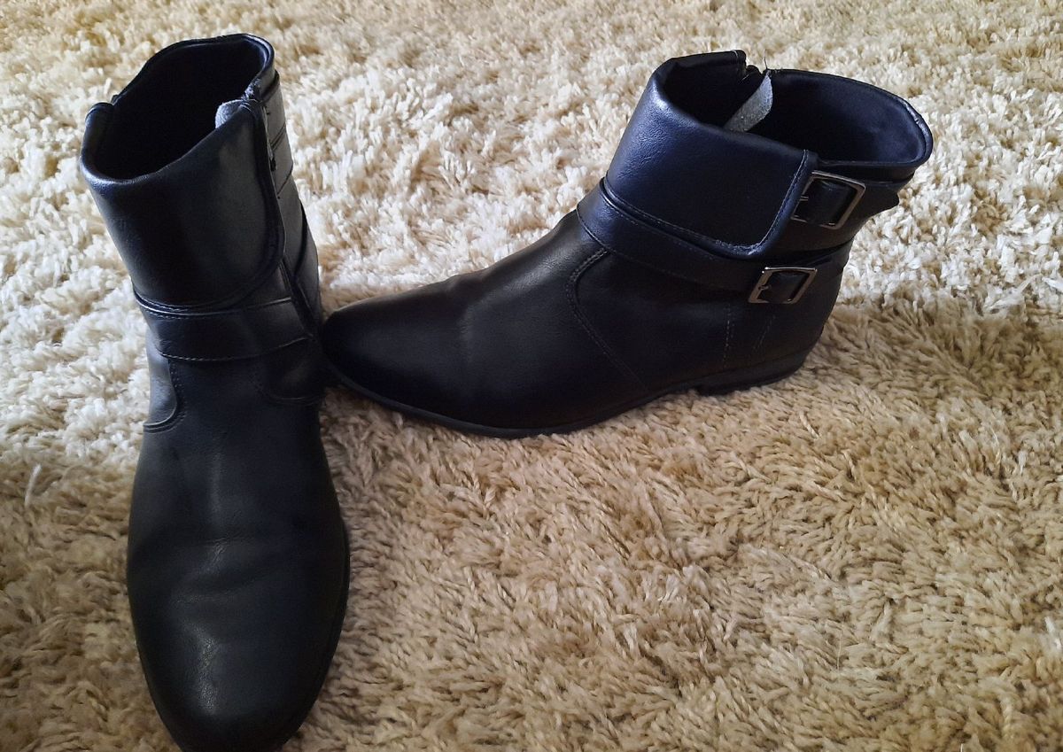 bota cano curto enjoei