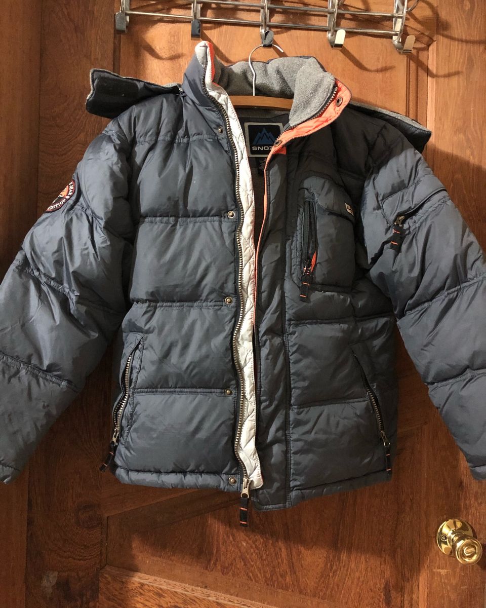 jaqueta infantil para neve