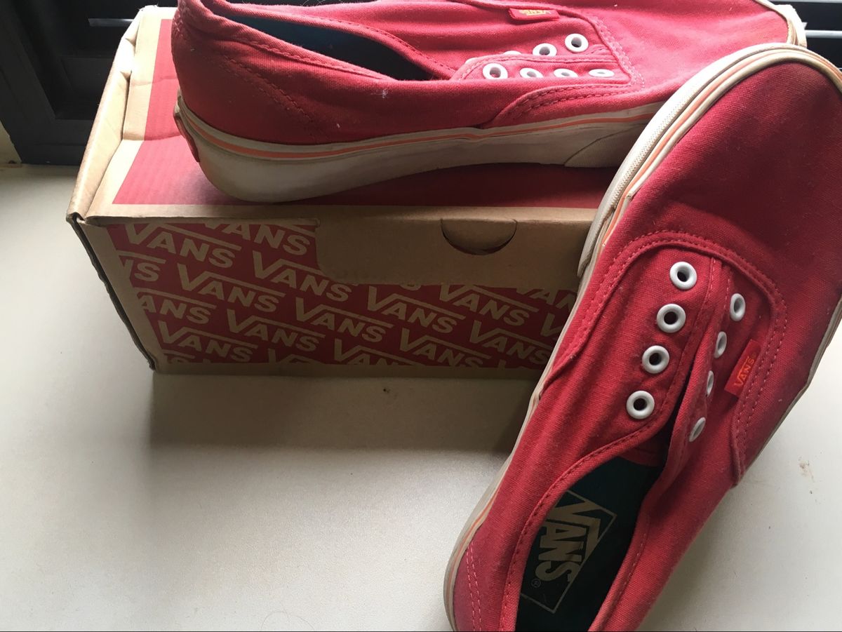 vans vermelho original