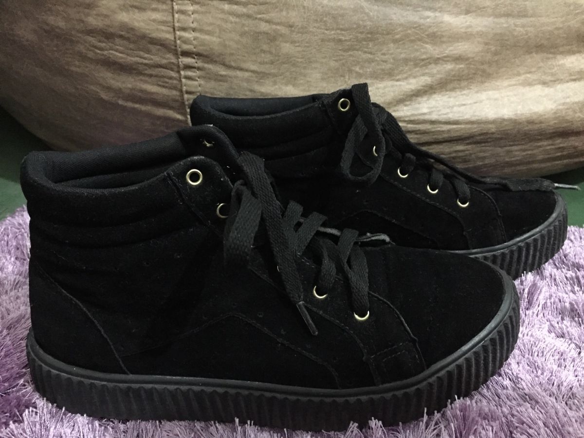 tenis preto feminino dafiti