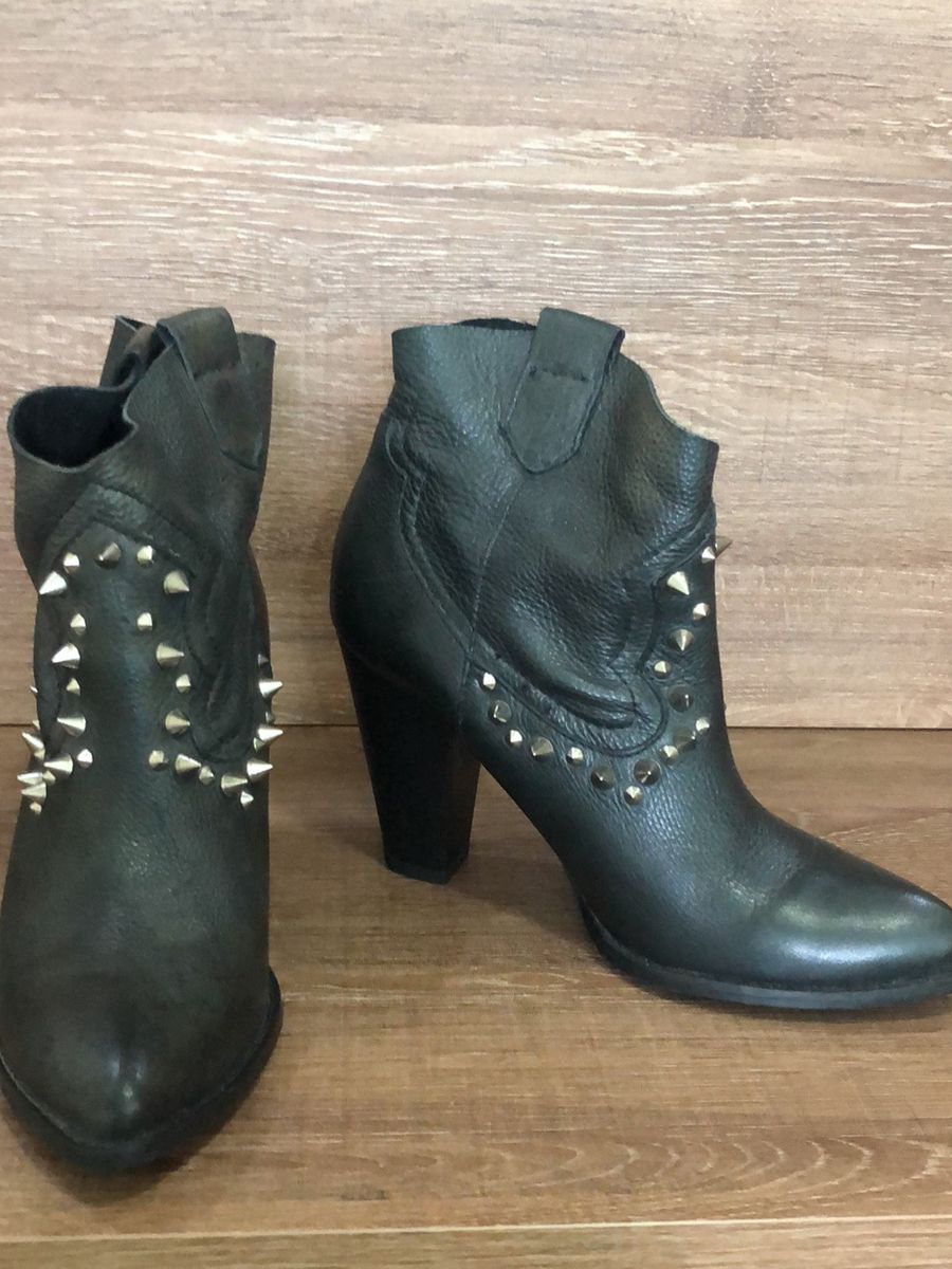 bota cano curto enjoei