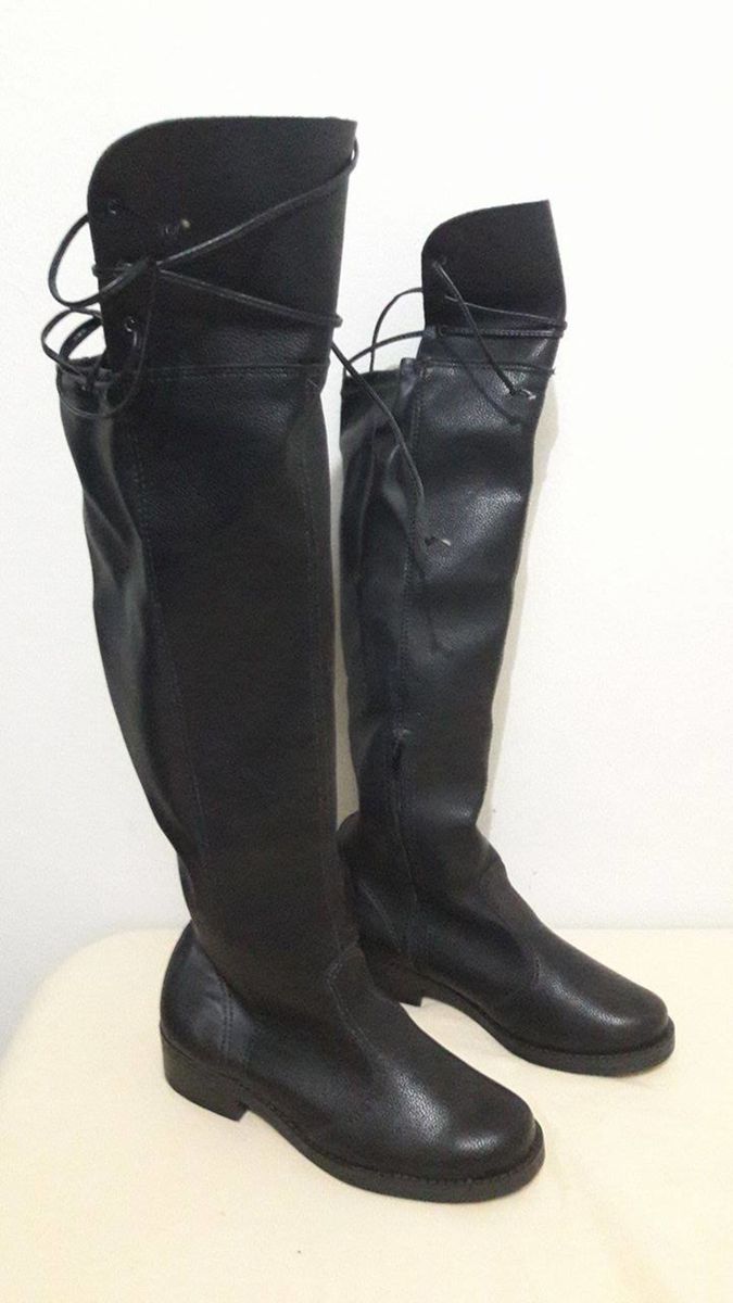 bota moleca cano alto