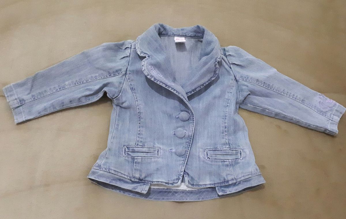 jaqueta jeans infantil lilica ripilica