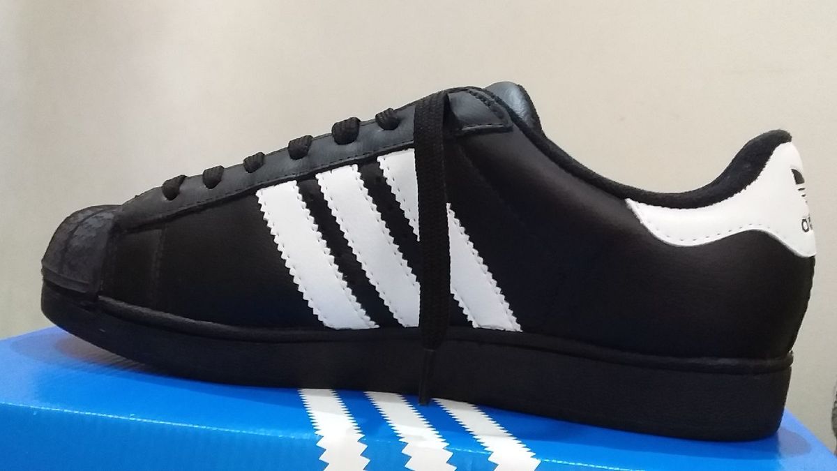 adidas star preto