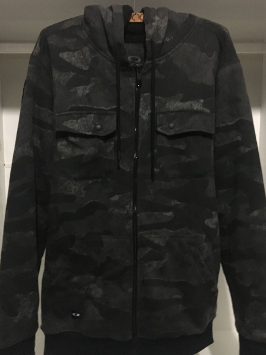 blusa de frio camuflada da oakley