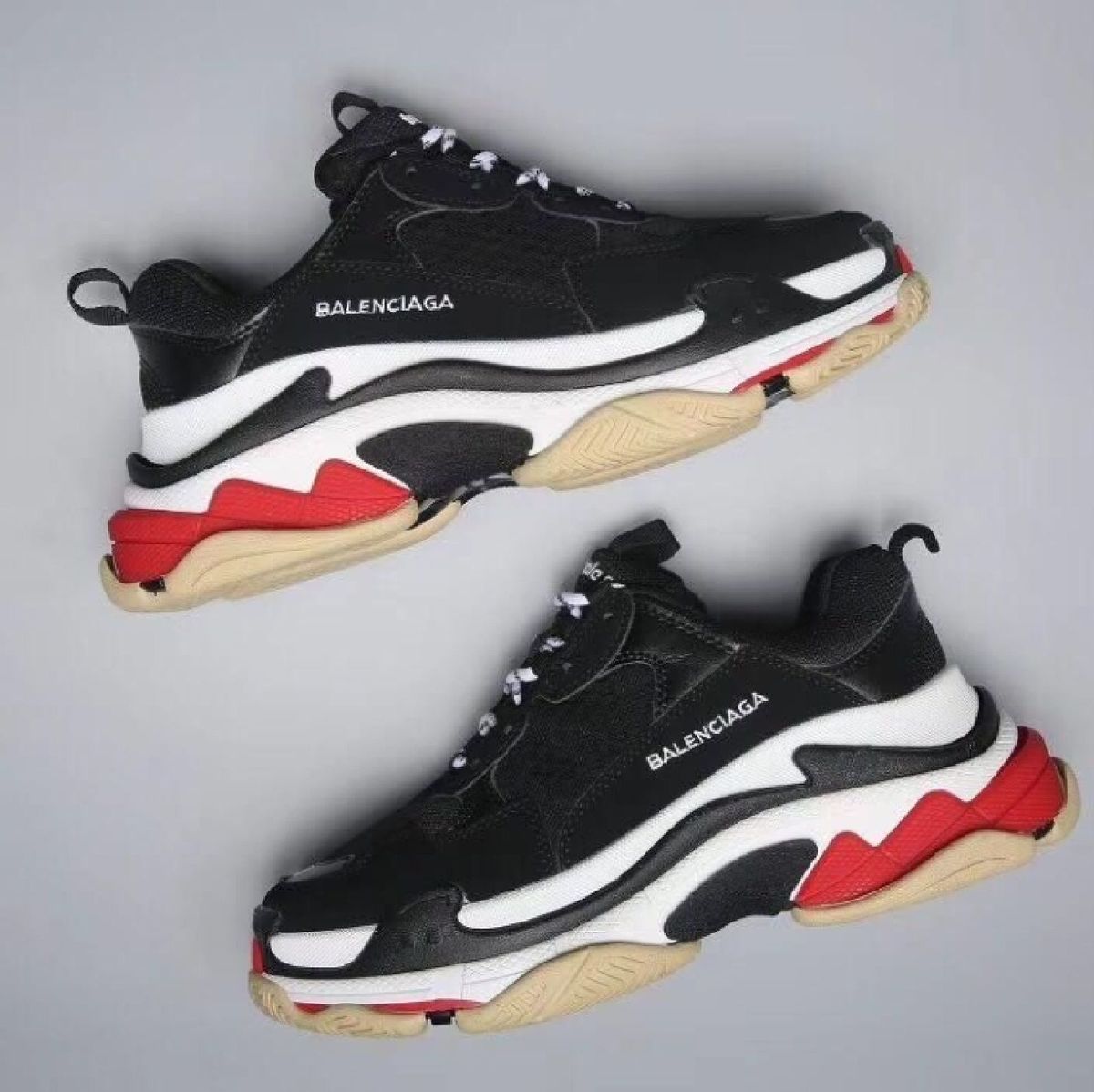 tenis estilo balenciaga masculino