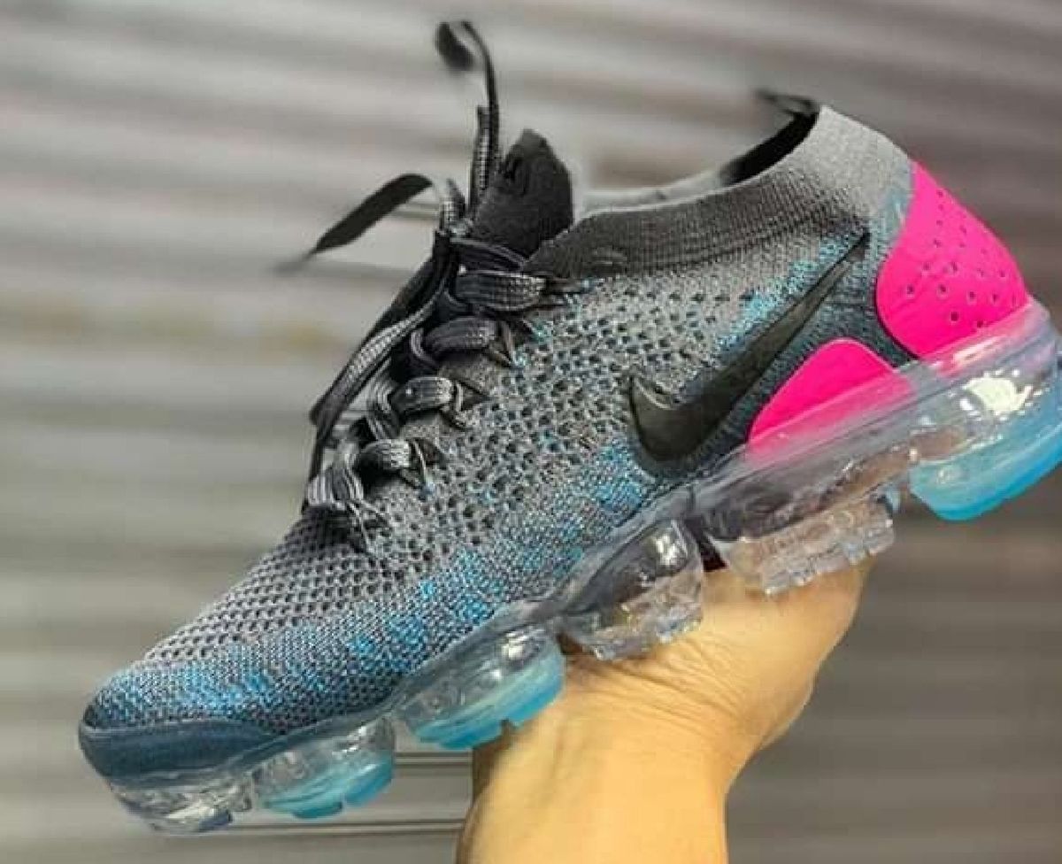 tênis vapormax rosa