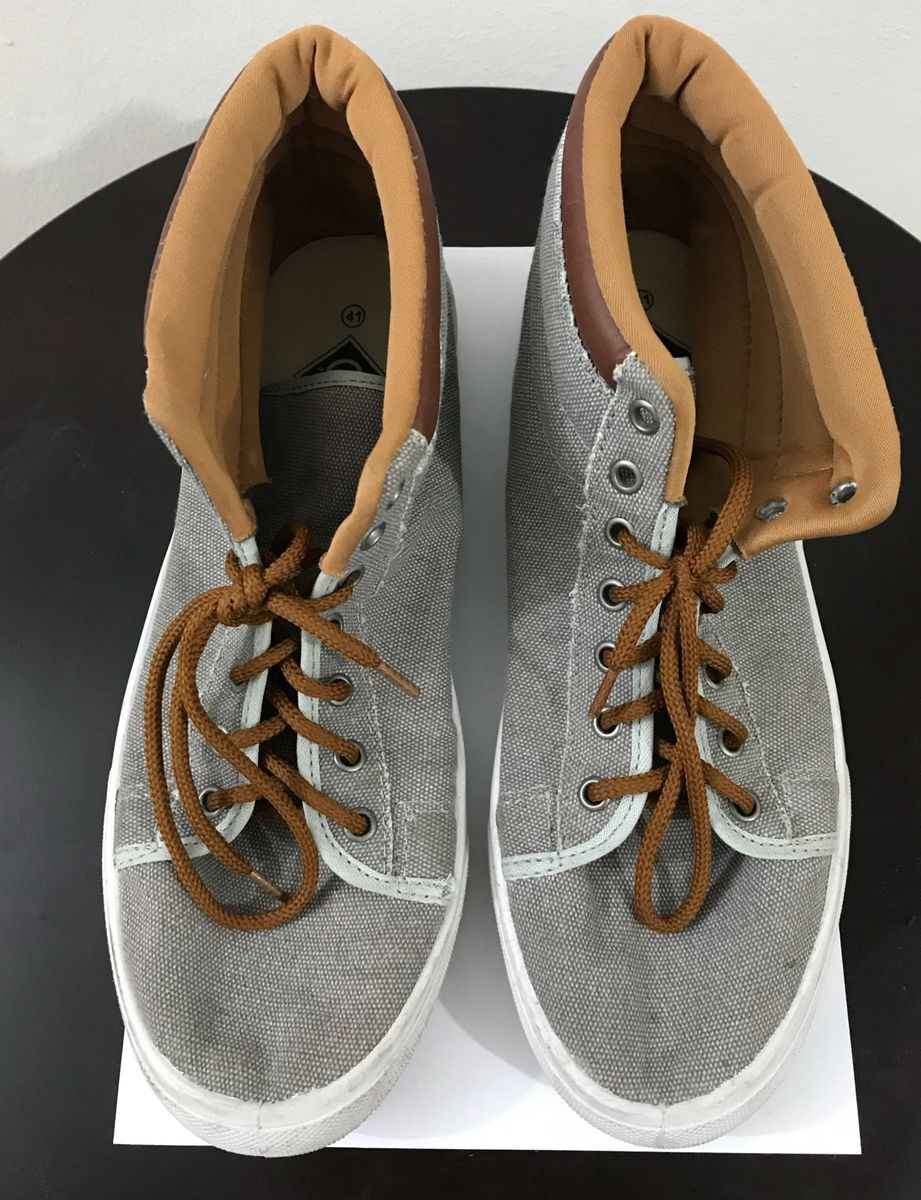 tenis cano alto masculino kanui