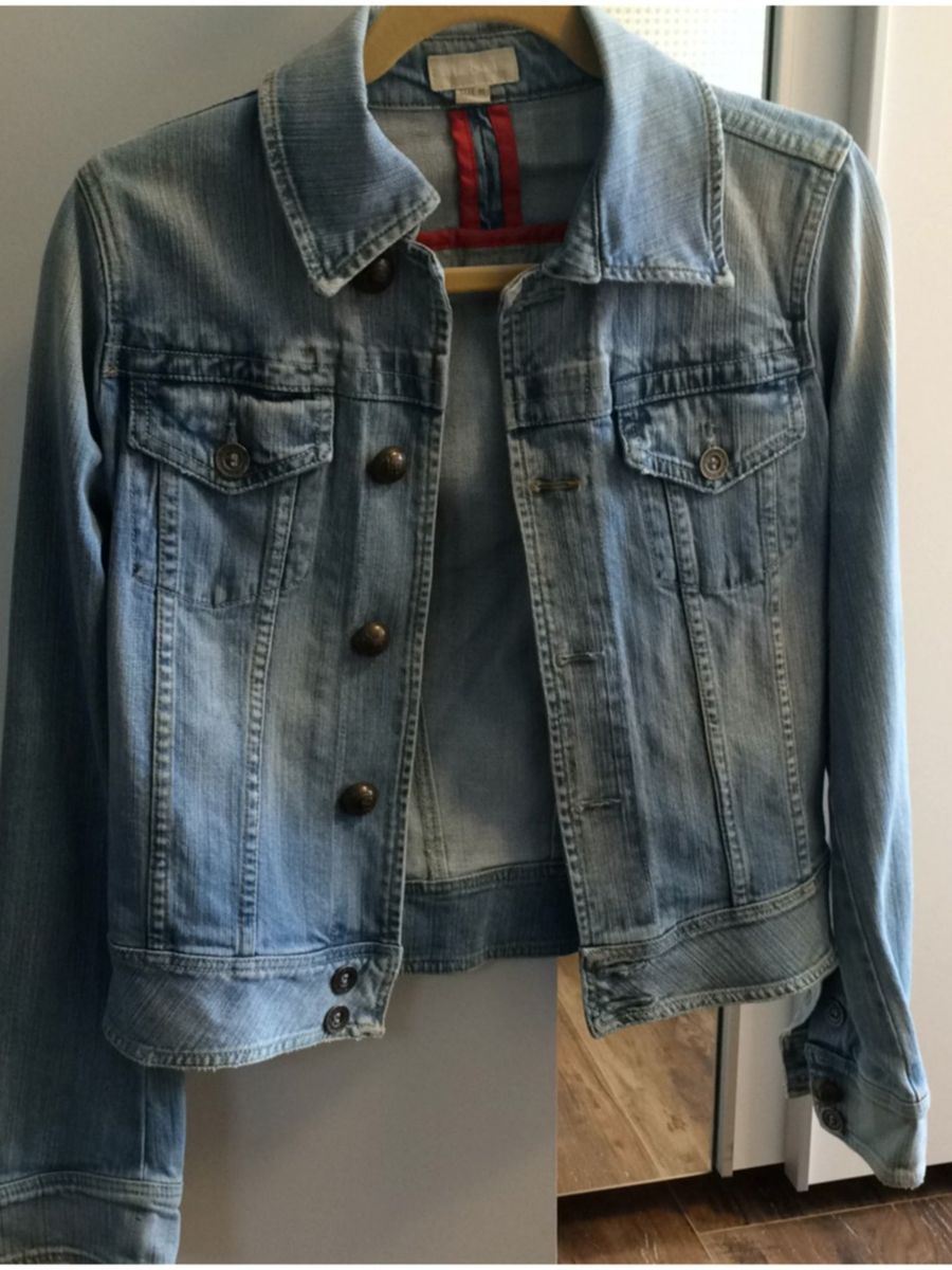 jaqueta jeans diesel feminina