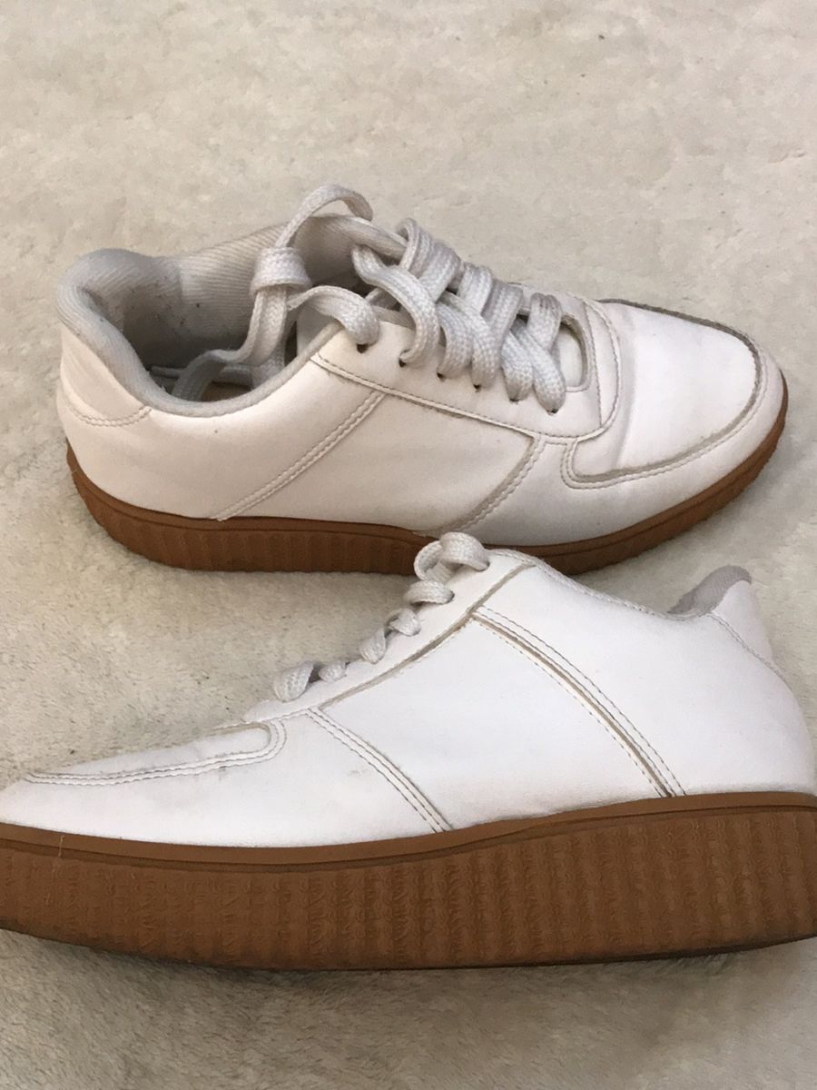 tenis vizzano branco de salto