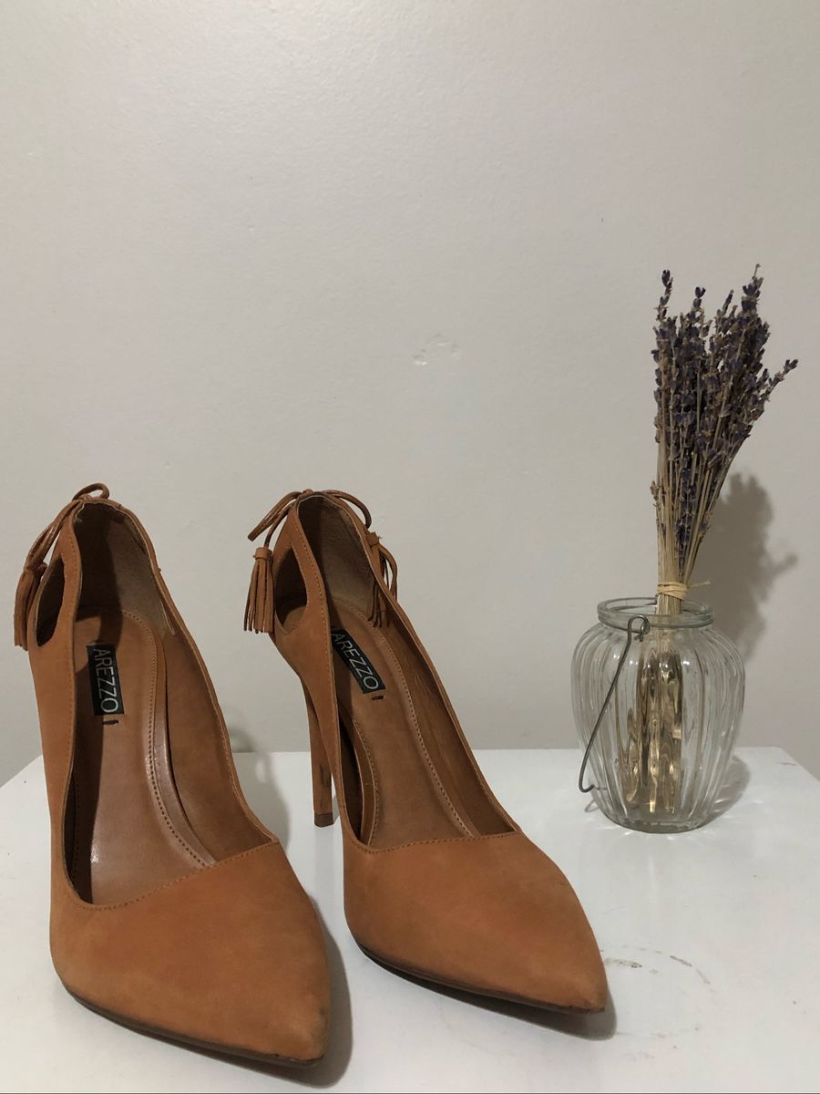 sapato nude arezzo