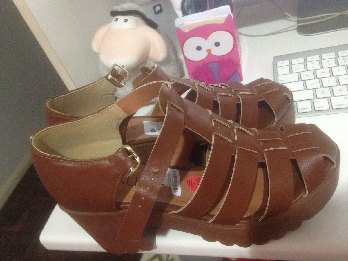 sandalias rasteiras leader
