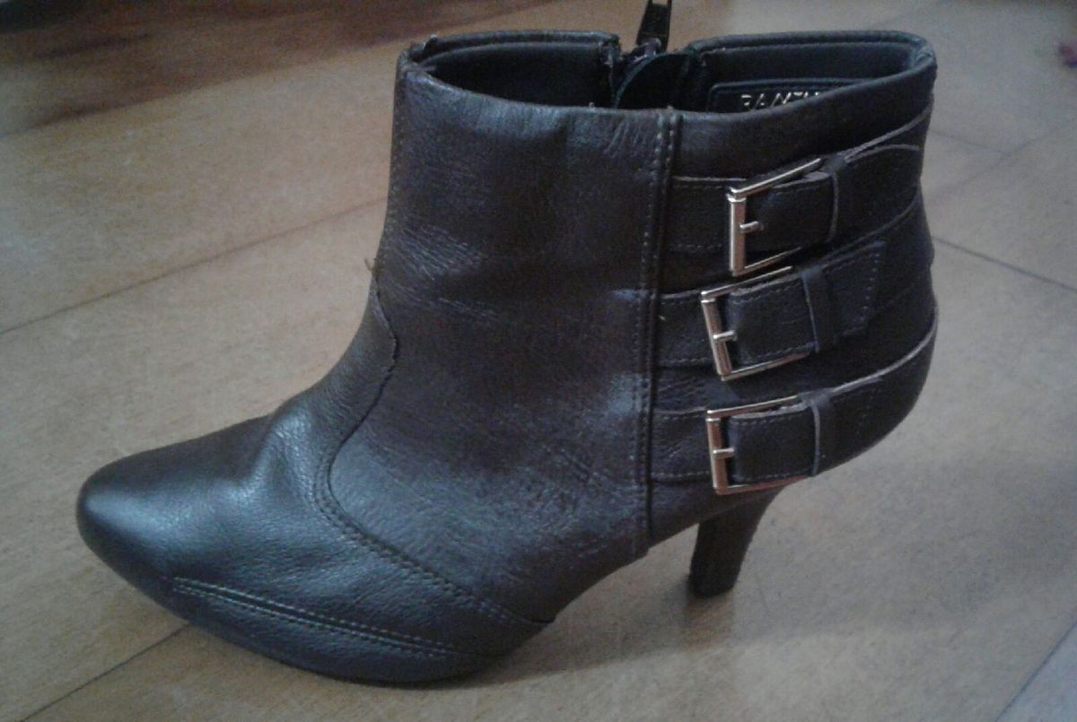 bota cano curto total confort