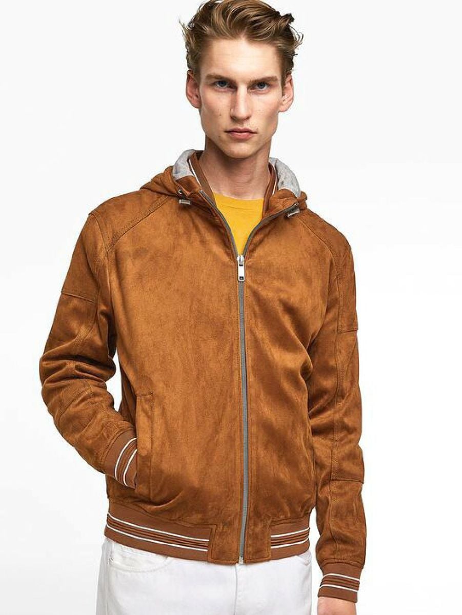 bomber masculina zara