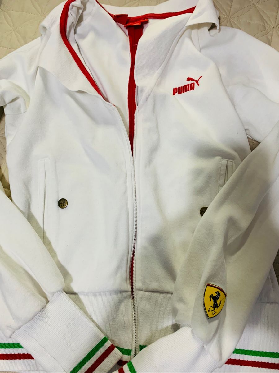 blusa da ferrari de frio
