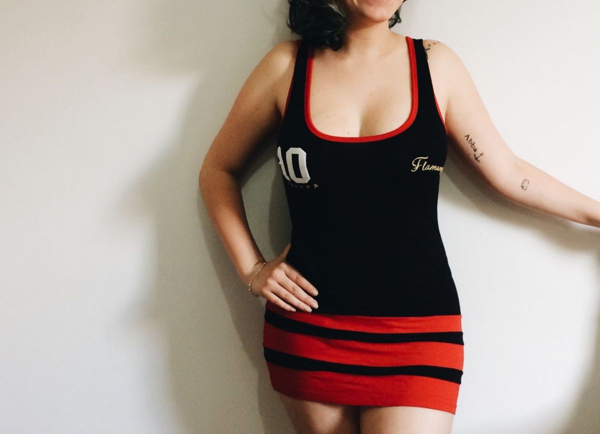 loja oficial do flamengo vestido