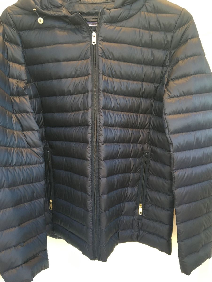 jaqueta tommy hilfiger feminina pena de ganso