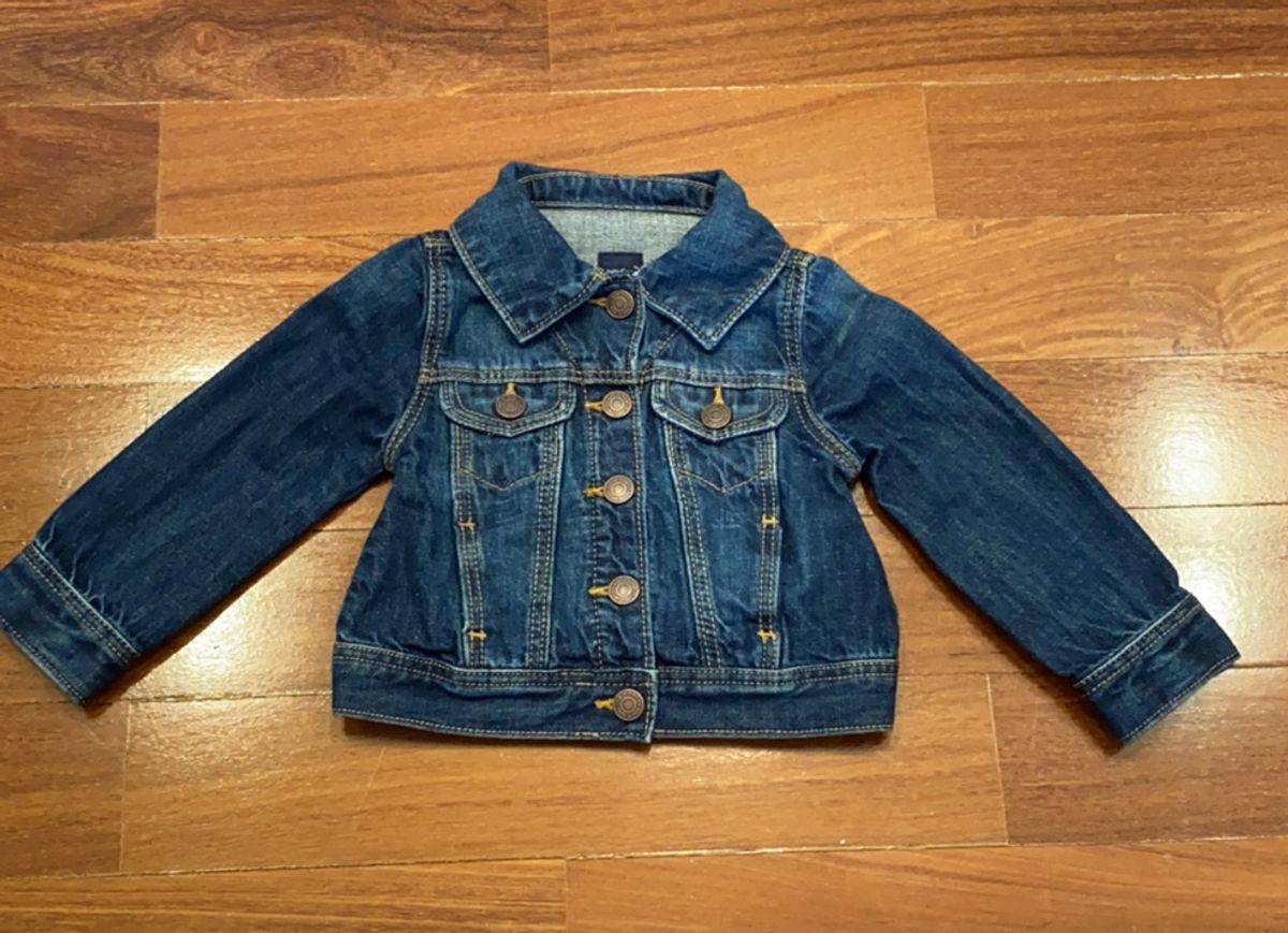 jaqueta jeans para bebe