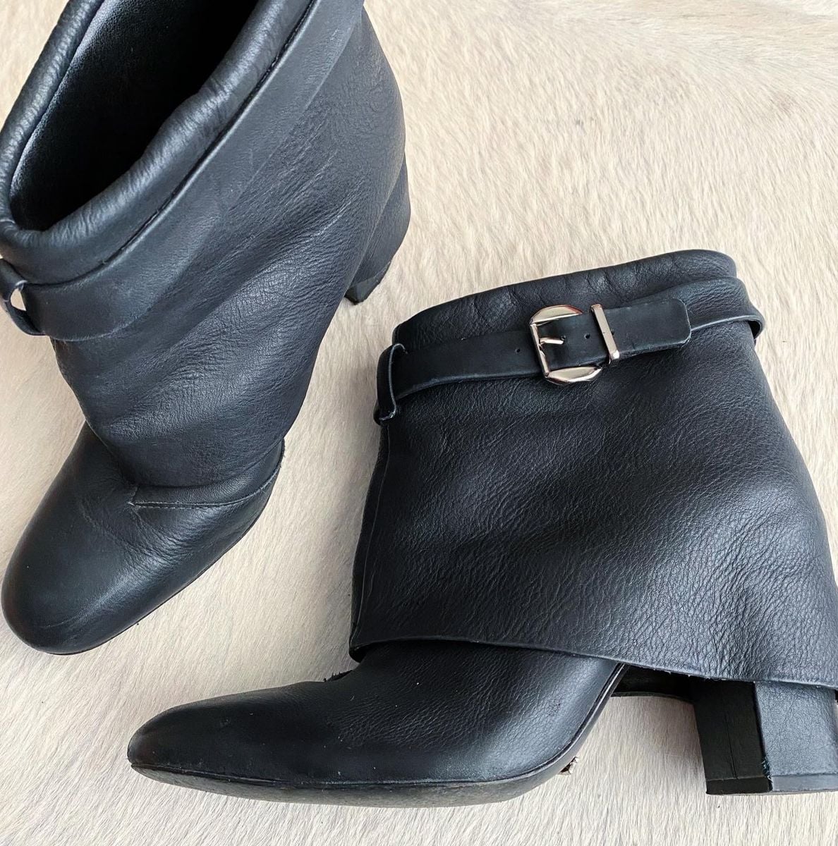 bota schutz cano baixo