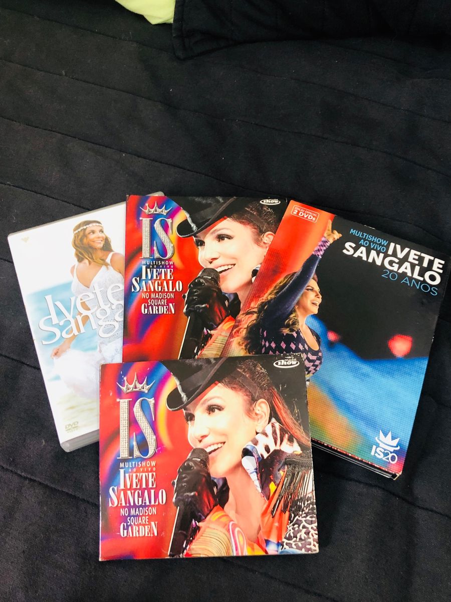 Kit 3 Dvds E 1 Cd Ivete Sangalo Item De Musica Usado 45047866 Enjoei enjoei