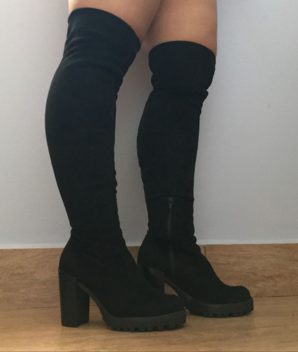 bota over the knee moleca