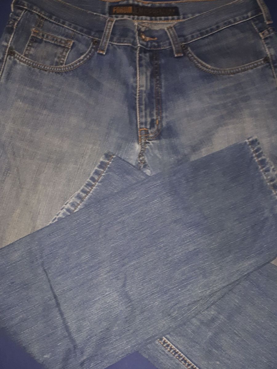 calça jeans masculina tradicional forum