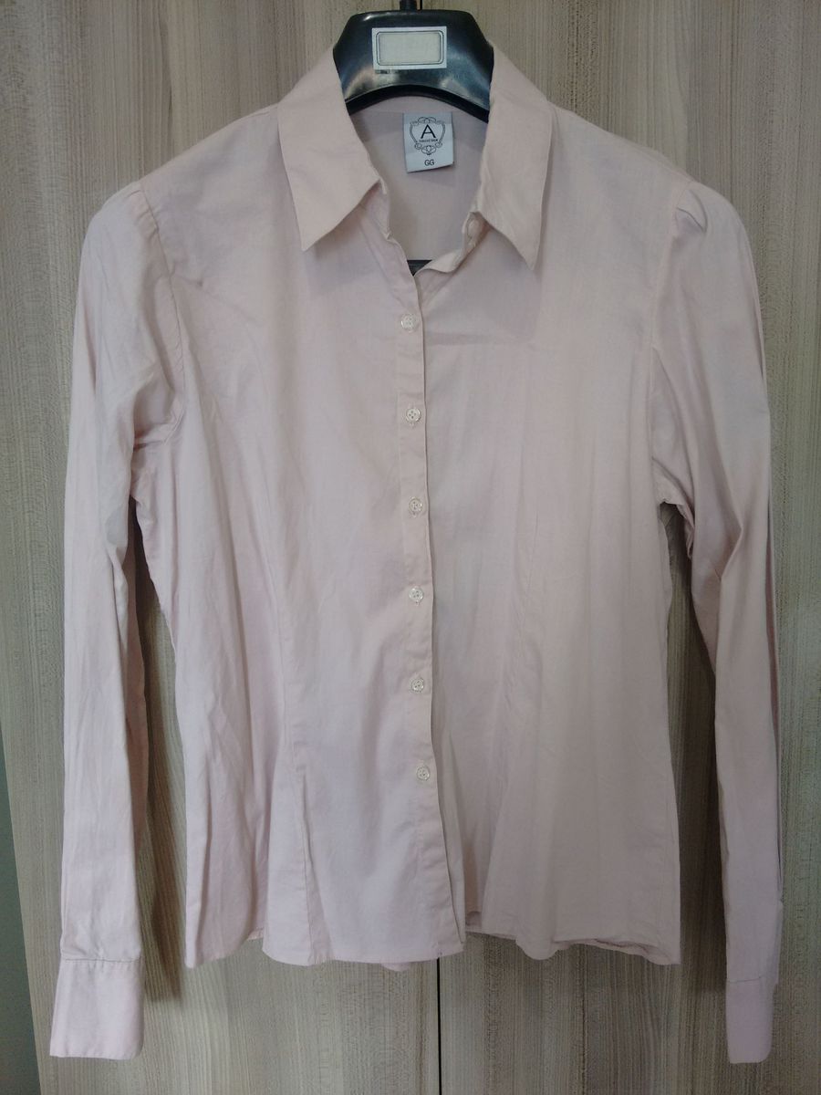camisa social renner feminina