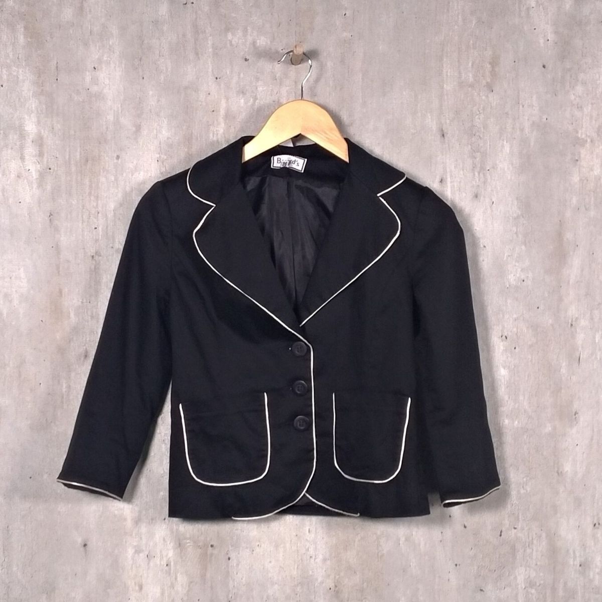 casaqueto preto feminino