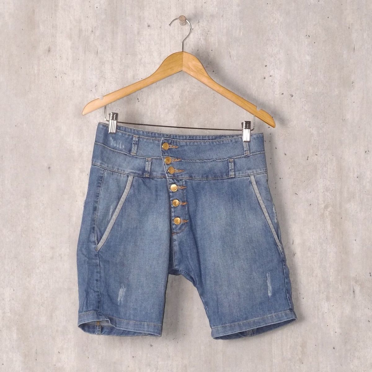 bermuda jeans saruel feminina