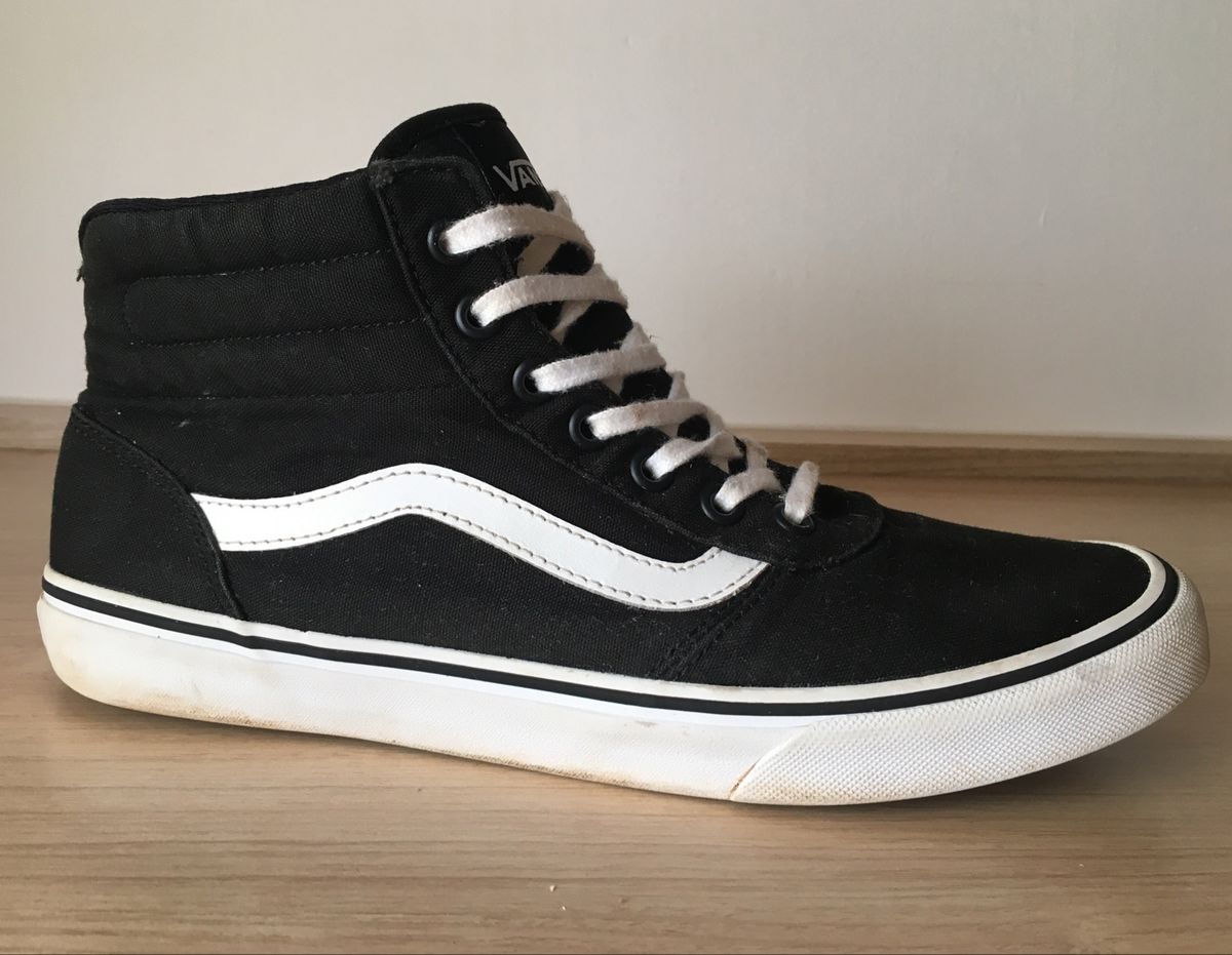 vans botinha preto