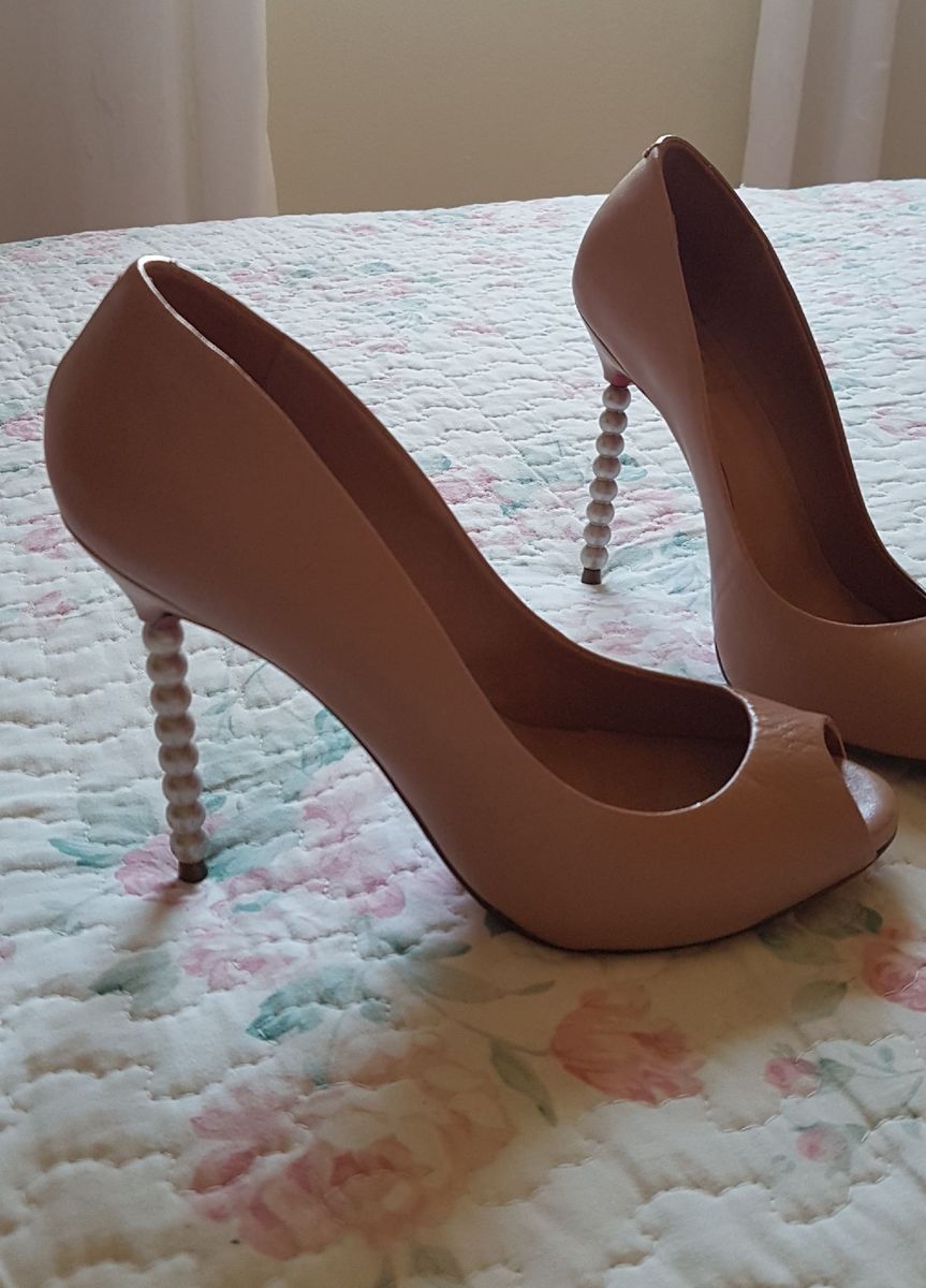 sapato nude rose