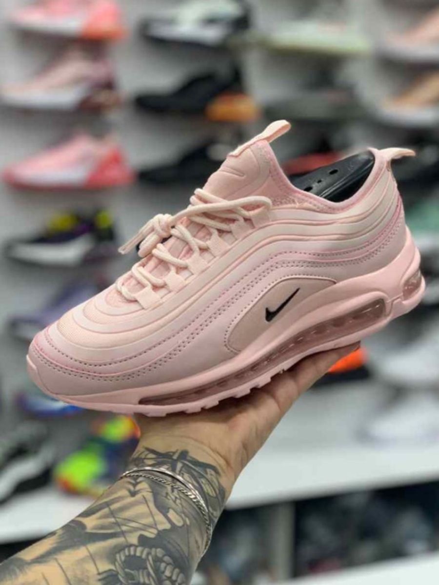 tênis nike air max 97 rosa feminino