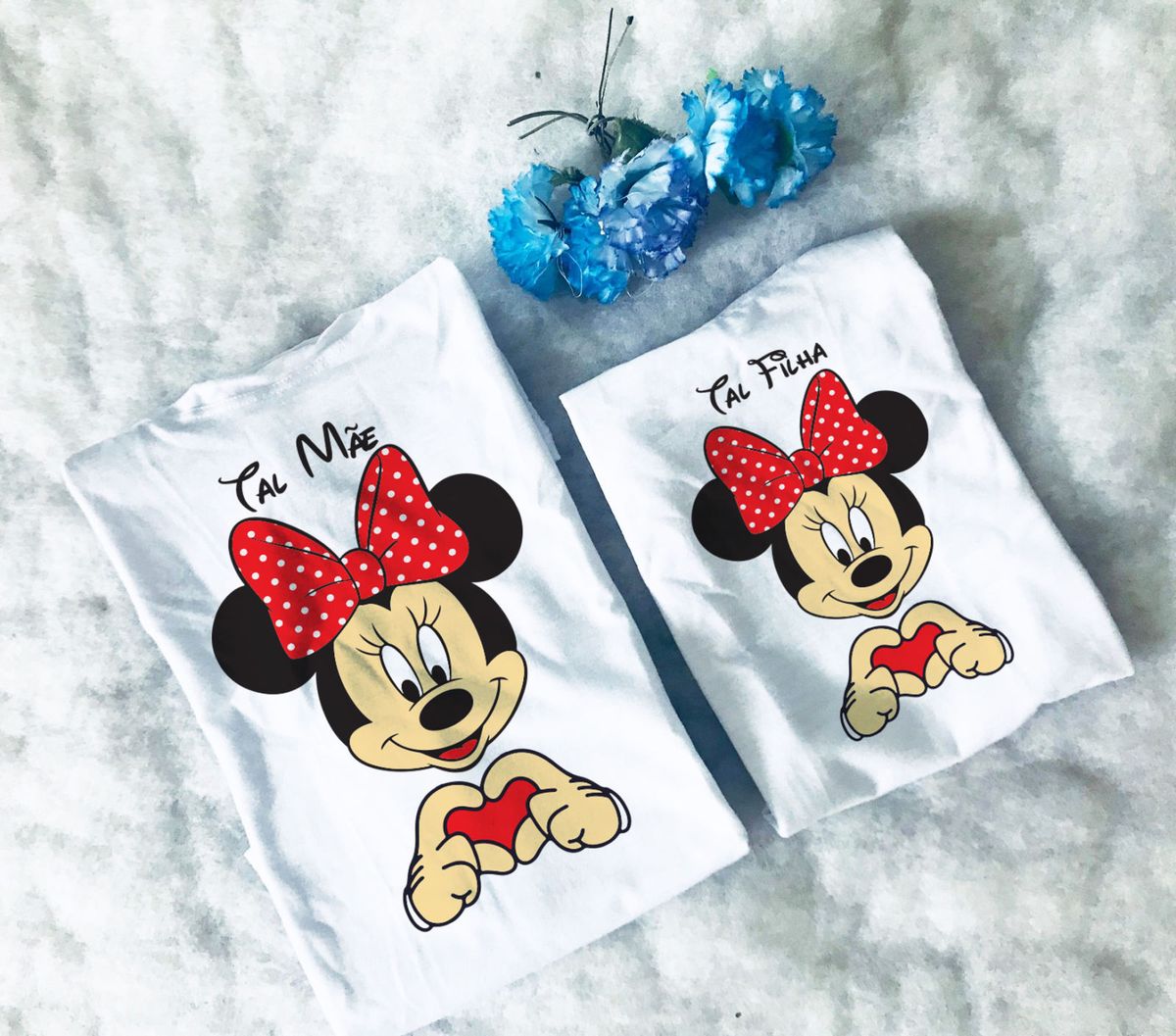 blusa minnie mae e filha