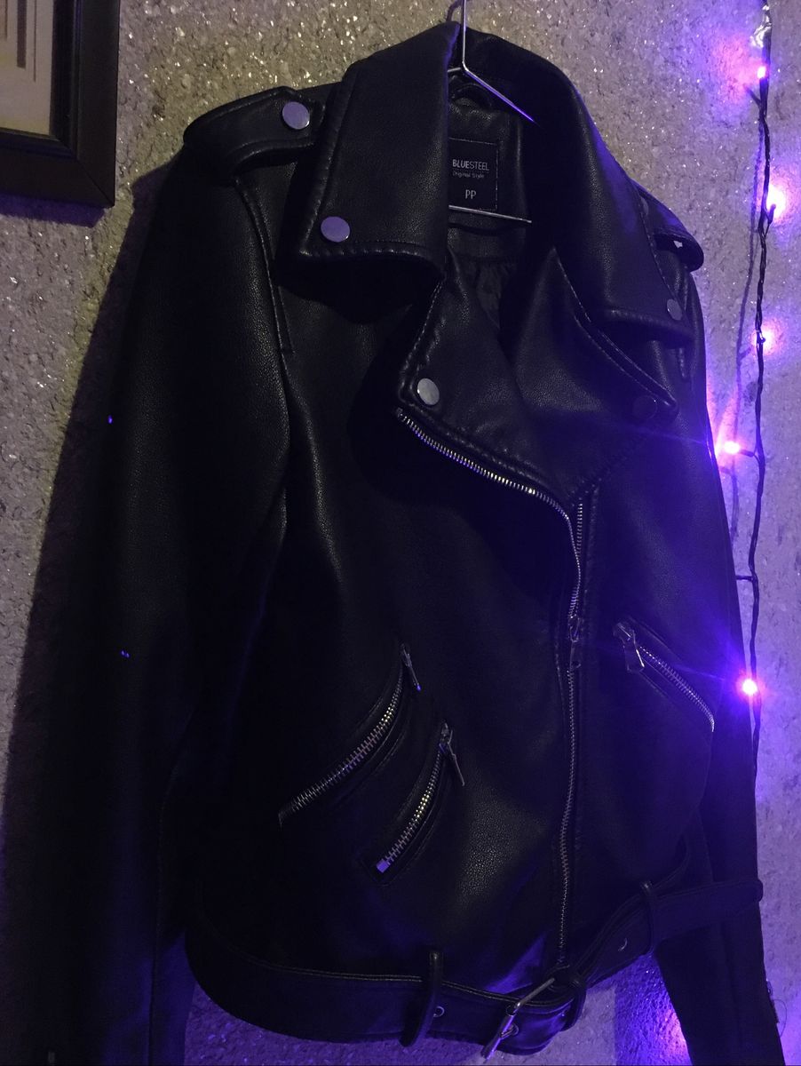 jaqueta couro sintetico renner