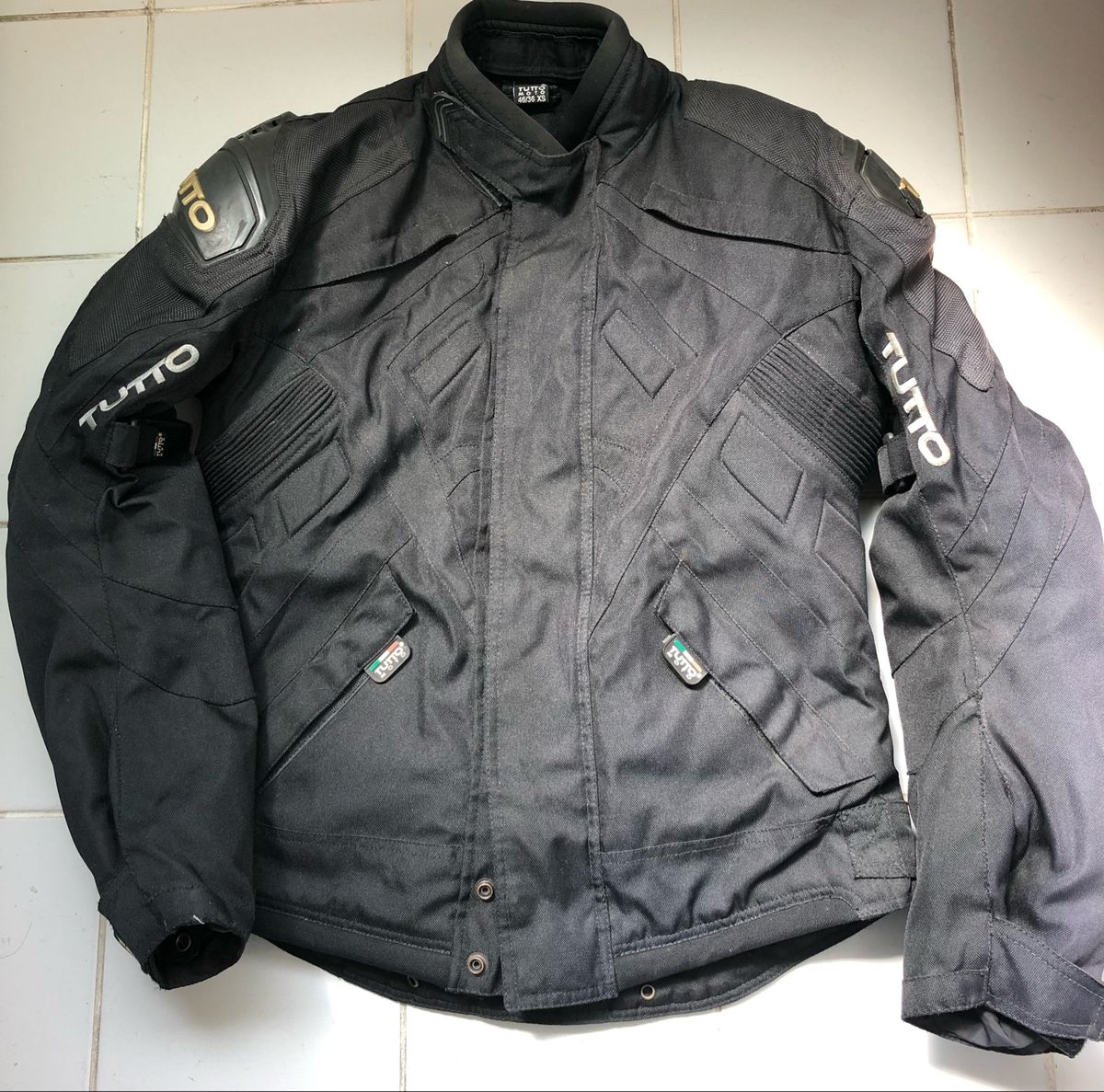 jaqueta motoqueiro usada