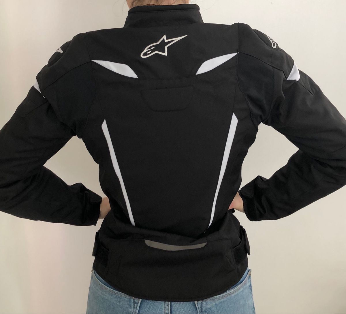jaqueta motociclista alpinestars feminina