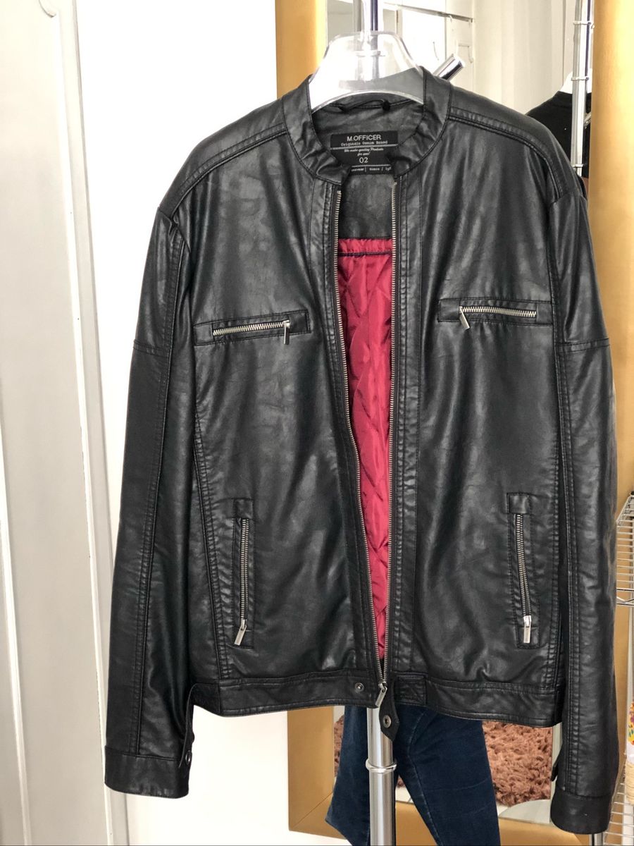 jaqueta m officer masculina