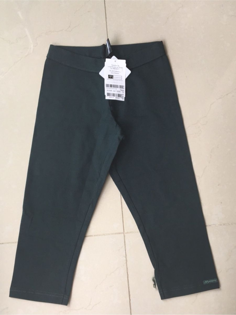 calça corsário infantil