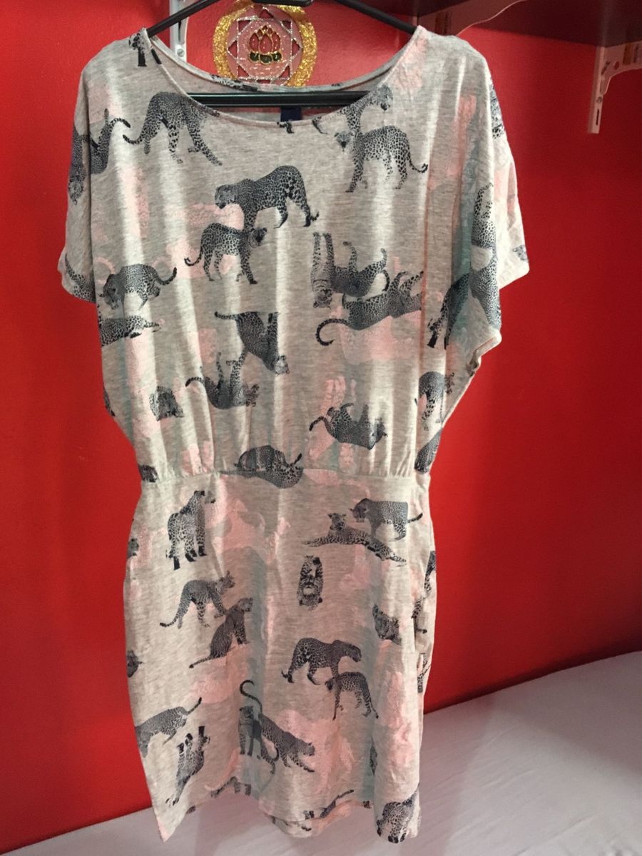 vestido t shirt hering