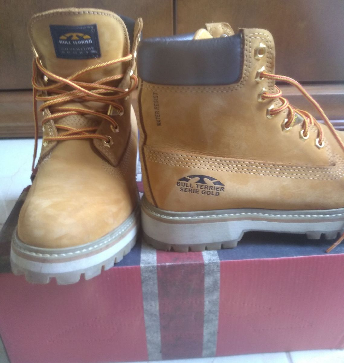 bota bull terrier mack serie gold original