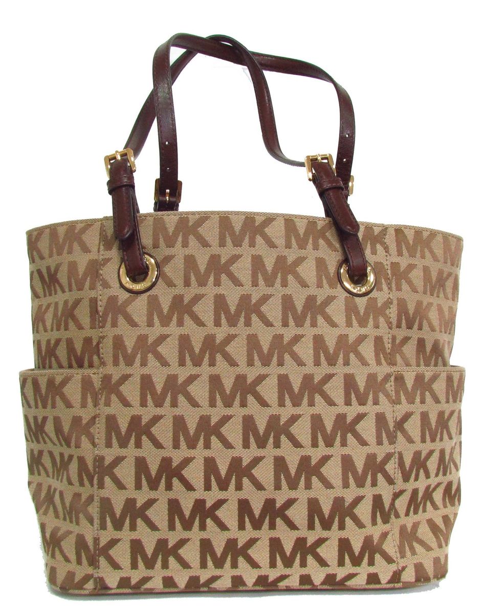 bolsa michael kors jet set monogram