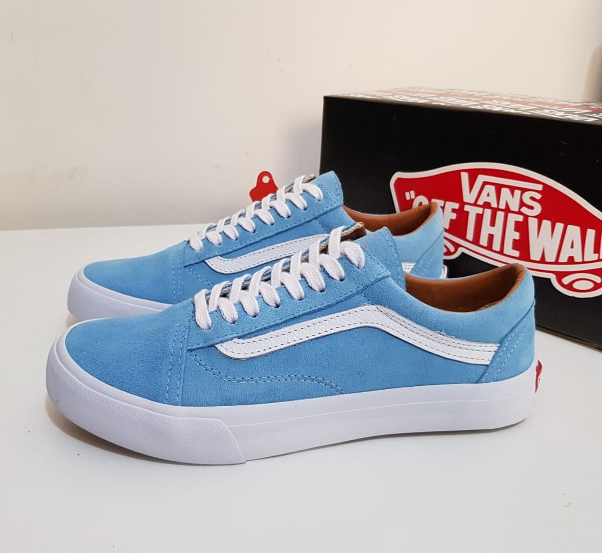 old school vans azul